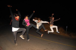 salto en el topanga canyon